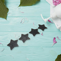 Kids Anti-Slip Bath Mat – Star Shaped PVC | 4 Pc Set by CrystalWash Your Brand
