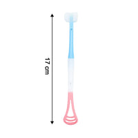 Baby Tongue Cleaner – Soft Silicone 2-in-1 Oral Massager Your Brand