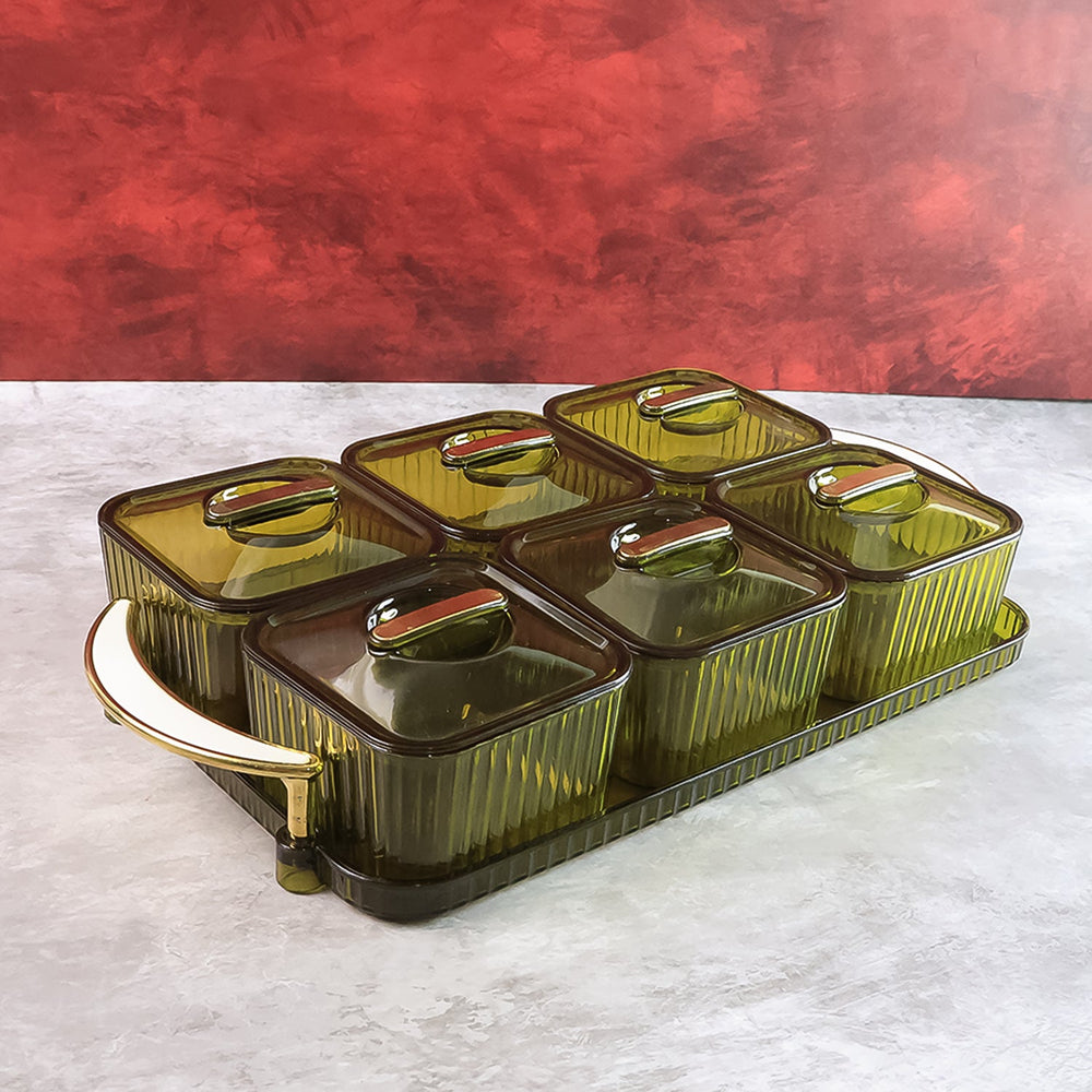 Multipurpose Transparent Spice Jar Set Home Organization Storage Solution