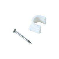 Premium 6mm Cable Management Nail Clips – Easy Wire Organization Your Brand
