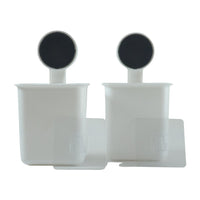 Wall Mounted Toothbrush Holder – Easy Adhesive Installation (2 Pc) Your Brand
