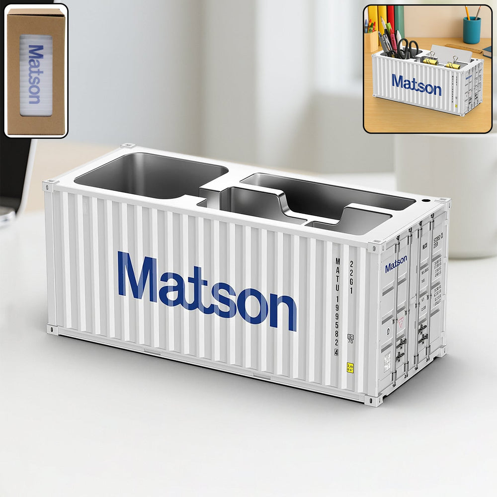 Container-Style Desk Organizer Kitchen Storage Organizer Solution Storage