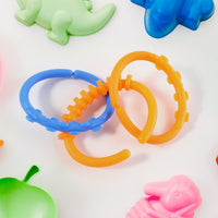 Baby Learning Links Set – Safe, Colorful 3-Piece Educational Toy Your Brand