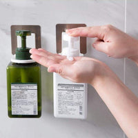 Adhesive Bathroom Hook – No-Drill Shampoo Holder | VelvetBubbles Your Brand
