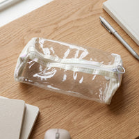 Transparent PVC Pencil Case – Stylish & Durable Stationery Organizer Your Brand