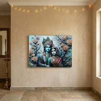 Beautiful Radha Krishna wall painting frame for home decor