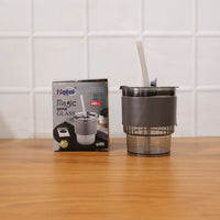 Elegant clear plastic tumbler on a modern table setting, ideal for any occasion.