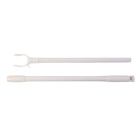 Clothes rod for hanging and retrieving garments efficiently