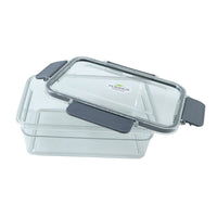 Plastic storage jars with airtight seals