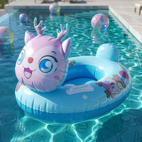 Kids Inflatable Cartoon Animal Swim Ring Ð Safe Water Suppor Portable Travel