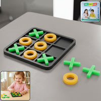 Classic Tic Tac Toe Board Game Home Organization Storage Solution