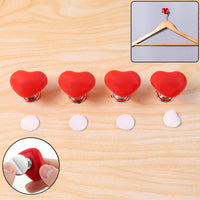 Heart-Shaped Toilet Flush Button Bathroom Organizer Storage Solution