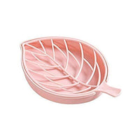 Leaf Shape Soap Holder – Draining Bathroom Dish | VelvetBubbles Your Brand