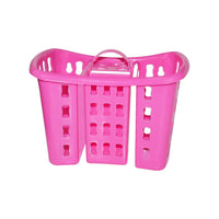Detailed view of the Bathroom Organizer Stand's practical storage compartments.