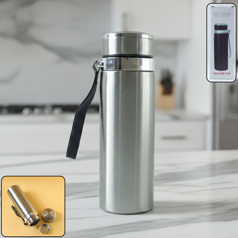 Stainless Steel Vacuum Flask Kitchen Storage Organizer Solution