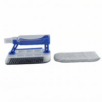 3 in 1 Multi Purpose Cleaning Brush with Soap Dispenser Sponge Scrubber (1 Pc) Your Brand
