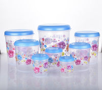 Air Tight Plastic Container Set Kitchen Storage Organizer Solution