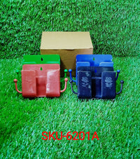 Lifestyle image showing the wall mounted storage box used for everyday essentials.