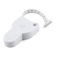 Lifestyle shot of the measuring tape used for daily fitness tracking.