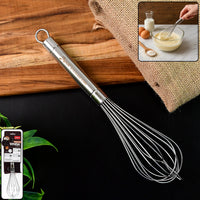 Stainless Steel Large Hand Whisk Kitchen Storage Organizer Solution