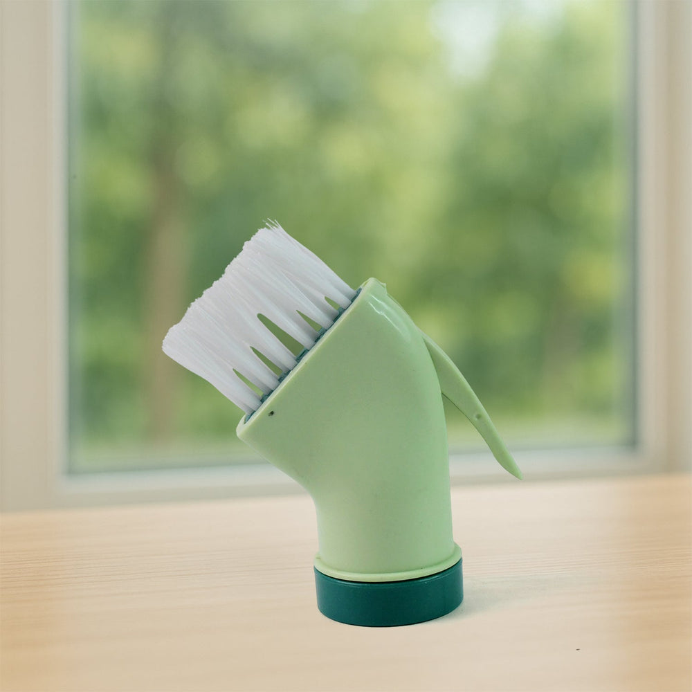 Connectable Cleaning Brush – Built-In Scraper for Narrow Spaces Your Brand