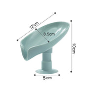 Self Draining Soap Holder – Leaf Design for Dry Soap | VelvetBubbles Your Brand