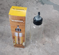 Elegant Vastate plastic oil dispenser bottle, designed for modern kitchens.