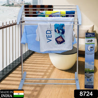Portable Clothes Drying Rack – Foldable, Steel & Plastic | PHOBIA Your Brand
