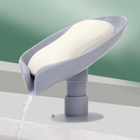 Self Draining Soap Holder – Leaf Design for Dry Soap | VelvetBubbles Your Brand