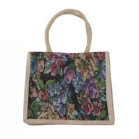 Multipurpose Floral Print Carry Hand Bag Portable Travel Essential Organizer