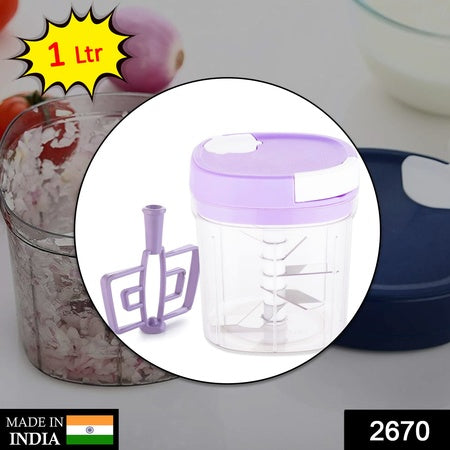 2-in-1 Handy Chopper Slicer