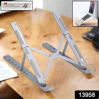 Metal Portable Laptop Stand – 7 Adjustable Angles | Gambit Your Brand