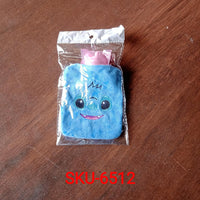 Detailed image showing the small hot water bag's leak-proof cap and durable material.
