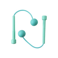 Weighted ropeless skipping rope exercise equipment