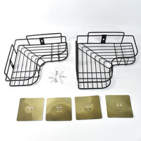 Metal Shower Shelf 2-Pack – Rustproof No-Drill Corner Organizer Your Brand