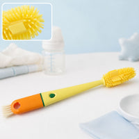 4 in 1 Silicone Bottle Cleaning Brush – Hygienic & Reusable Your Brand