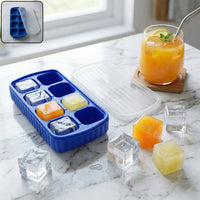 Multipurpose Square Ice Cube Tray Kitchen Storage Organizer Solution