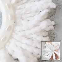 Microfiber Spin Mop Refill Head – 360° Rotating 5 Pack for Efficient Cleaning Your Brand