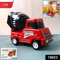 Kids Cement Mixer Toy Truck – Friction Powered Fun for Toddlers Your Brand