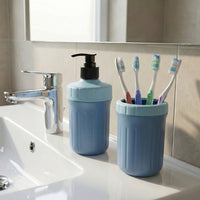 Multipurpose Soap Dispenser with Utility Holder – Compact & Practical Set Your Brand
