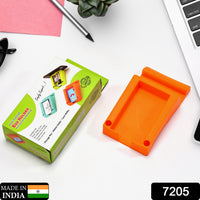 Plastic Business Card & Mobile Holder – Space-Saving Desk Organizer Your Brand