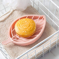 Leaf Shape Soap Holder Kitchen Storage Organizer Solution