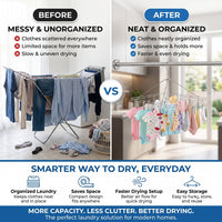 Stainless Steel Square Multi Clip Drying Hanger for Socks, Baby Clothes (1 Set) Your Brand
