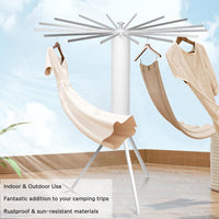 Octopus Rotating Clothes Drying Rack Foldable Space Saving Stand Your Brand
