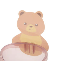 Teddy Bear Toothbrush Holder – Wall Mount, Self-Adhesive | BrushedUp Your Brand