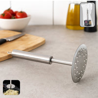 Stainless Steel Potato Masher Kitchen Storage Organizer Solution