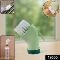 Connectable Cleaning Brush – Built-In Scraper for Narrow Spaces Your Brand