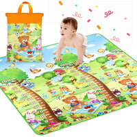 Baby Play Mat – Waterproof Double-Sided 120x180 cm | Mini Bubbles Your Brand