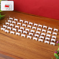 8mm Nail Cable Clips Set – Durable Plastic Wire Holders Your Brand