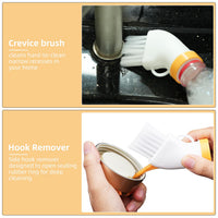 Bottle-Attachable Cleaning Brush – Ergonomic Deep Scrubber Your Brand